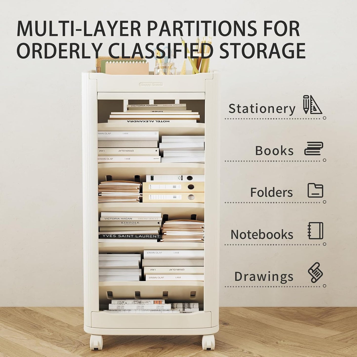 Magic Rolling Organizer Cart