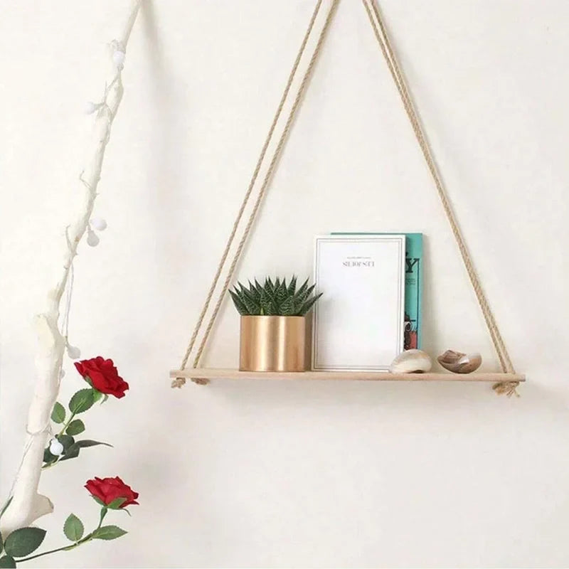 Chic Hanging Wall Shelves