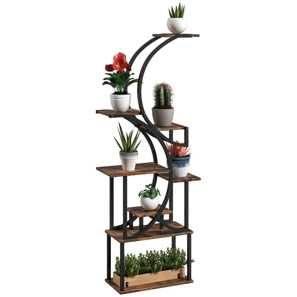 Elegant 8-Tier Plant Display