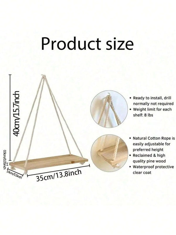 Chic Hanging Wall Shelves