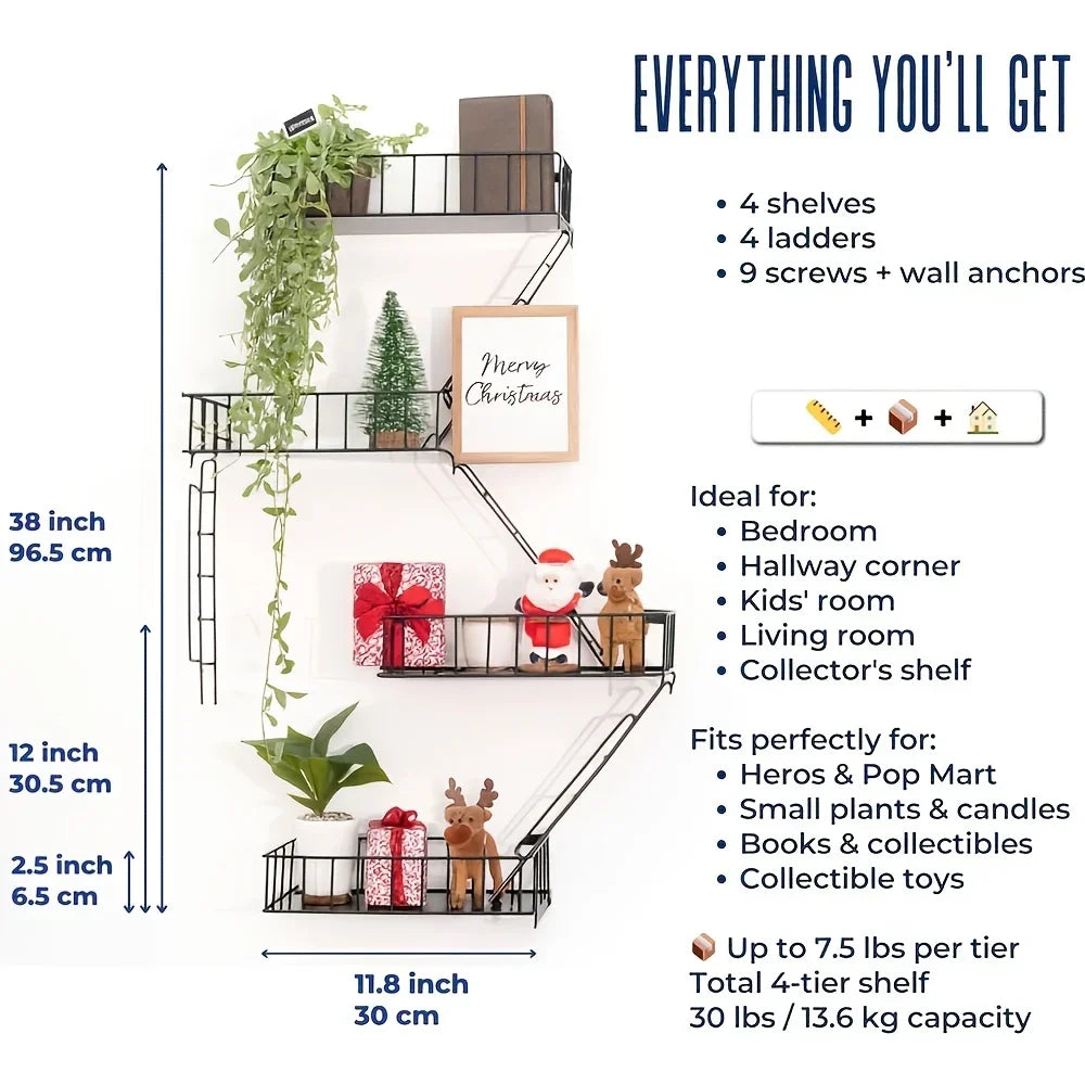 Elegant Staircase Plant Stand